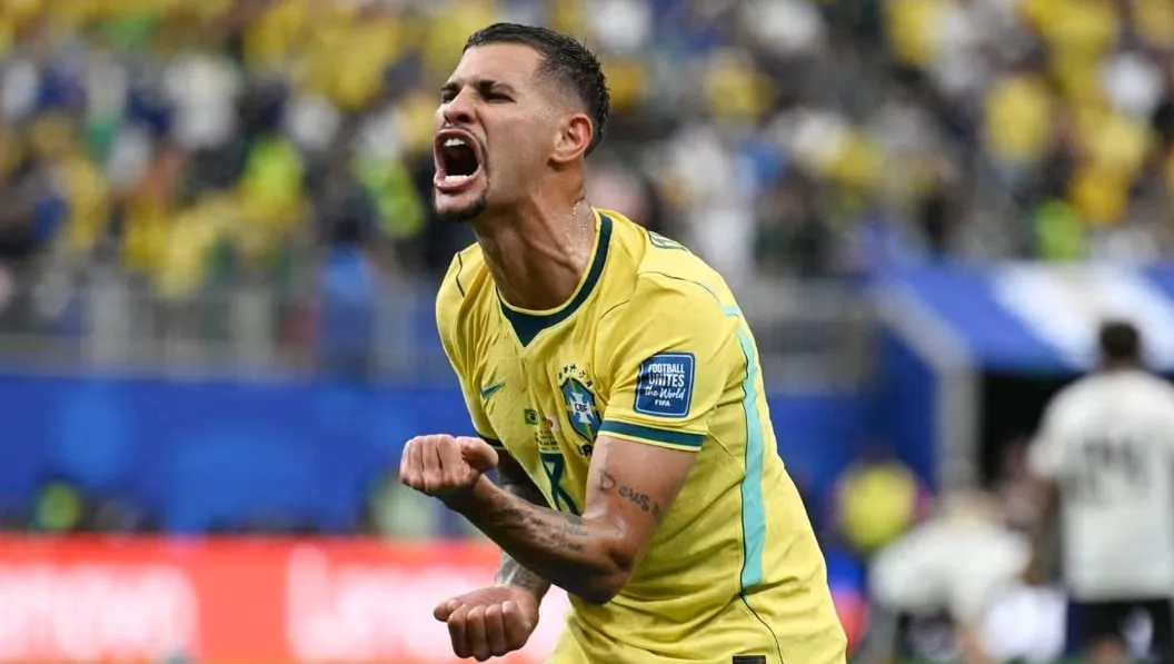 Boa atuação de Bruno Guimarães contra o Japão repercute na web
