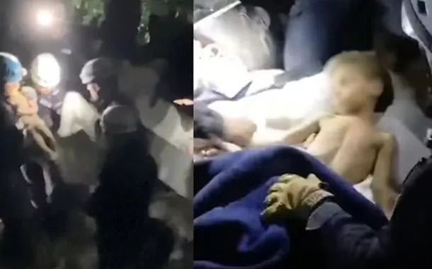 Criança de três anos é resgatada após seis dias sob escombros na Venezuela
